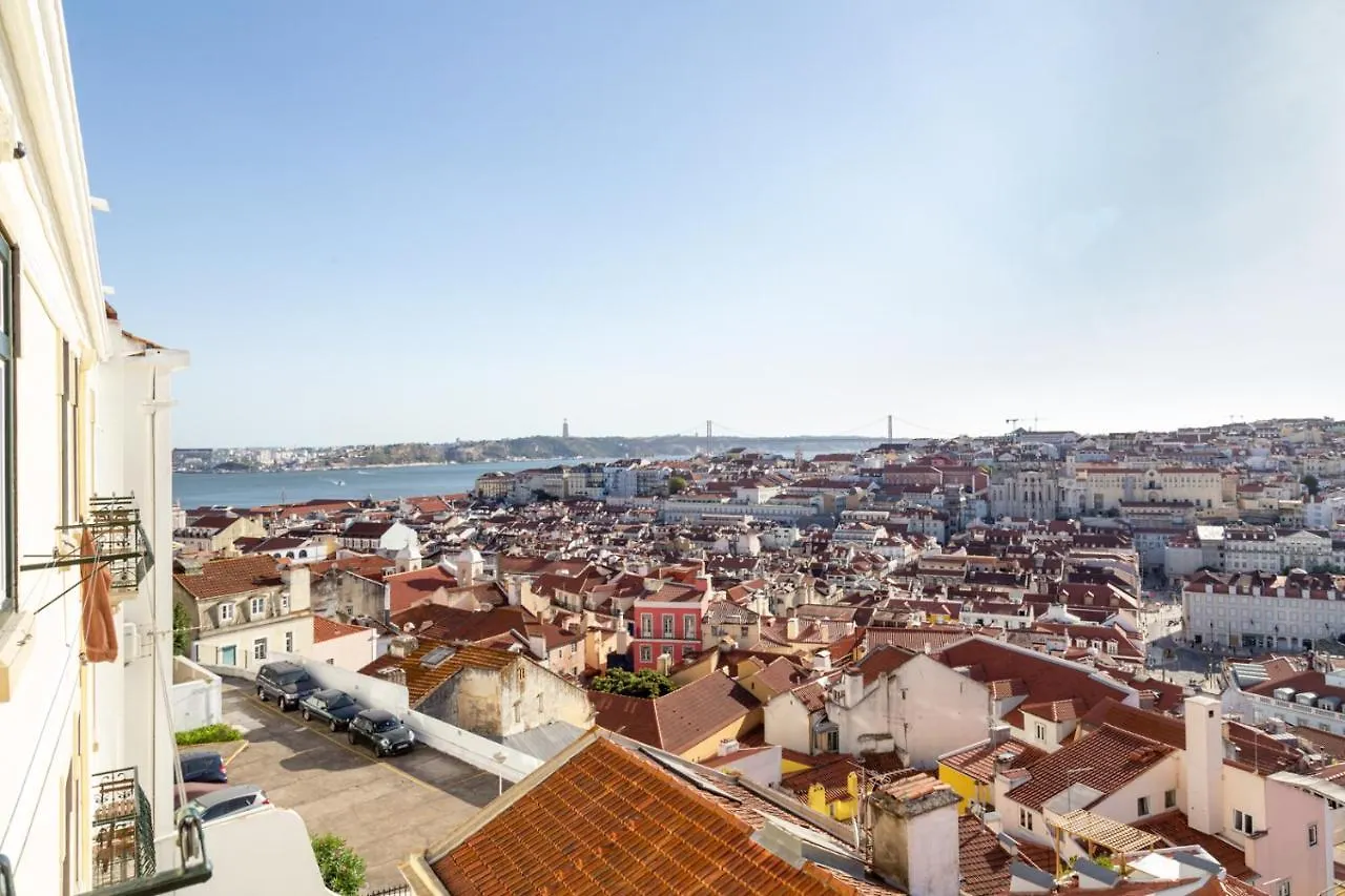 Joivy Marvelous 3-Bed Home With Astonishing View And Terrace, Nearby St George Castle Lisbon 0*,  Portugal